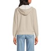 Lands' End Women's Serious Sweats Relaxed Long Sleeve Full Zip Hoodie Sweatshirt - 2 of 4