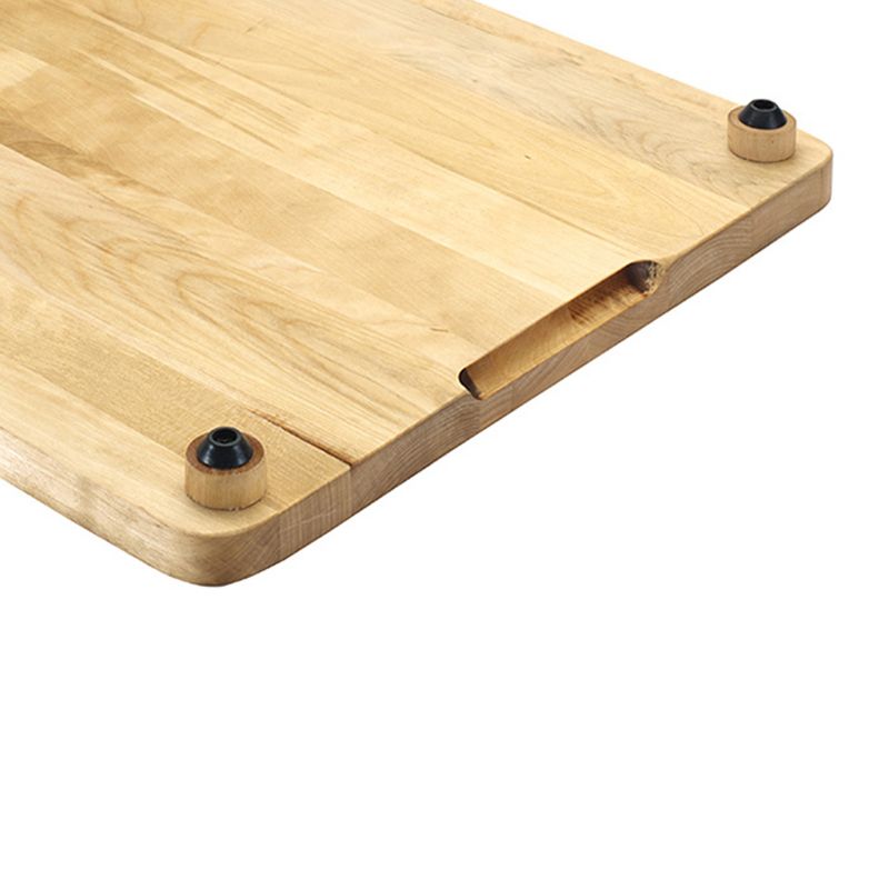 Winco Carving Board with Channel, Wooden, 20" x 16", 2 of 3