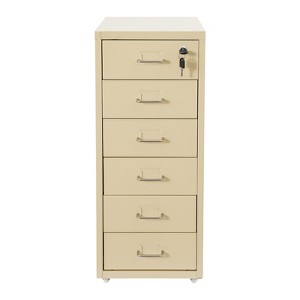 YIYIBYUS Vertical Metal File Cabinet with Lock, Modern Filing Cabinet - 1 of 4