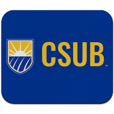California State University Bakersfield Institutional Logo Initials Low Profile Thin Mouse Pad