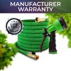 ELJGET 75 100ft Expandable Garden Water Hose, Anti-Rust Solid Brass Connector, Lightweight No-Kink Flexible - 2 of 4