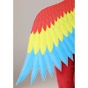 HalloweenCostumes.com Women's Plus Size Red Macaw Parrot Costume | Tropical Bird Romper with Attached Hood, Tail, & Wings - image 2 of 4