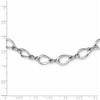 Black Bow Jewelry 8.25mm 14K Yellow or White Gold Fancy Open Link Chain Necklace, 18 In - 4 of 4