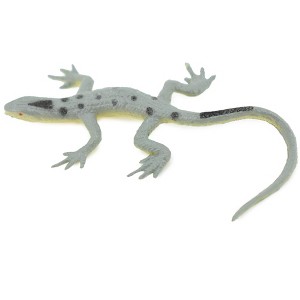 Collectible Wildlife Gifts | Lizard, Grey Spotted Lizard, Rubber Toy Reptile, Realistic Figure, Model,   Educational, Gift,    3"    F6062 B380 - 1 of 4