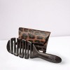 Magic Hair Brush Fashion Black, Flexible & Vented For Detangling w/ Storage Wallet - 4 of 4