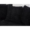 111" Corduroy Oversized L-Shaped Sectional Sofa with Right Chaise & 8 Pillows - 4 of 4