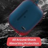 Vena For Apple AirPods Pro 3 Case Cover Silicone, Protective Cover Compatible with MagSafe AirPods Pro Gen 3 3rd Generation, Lake Blue - 2 of 4