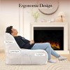 CAVINAS Bean Bag Chair Cozy Lazy Sofa with High-Density Foam Oversized Floor Chair for Living Spaces, Bedrooms, and Workspaces - 4 of 4