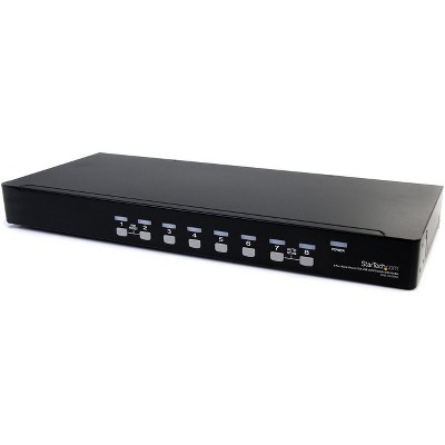 StarTech 8-Port Rackmount USB VGA KVM Switch w/ Audio