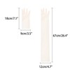 INSPIRE CHIC Women's Tulle Full Finger Mesh Opera Gloves - 2 of 4