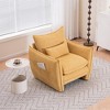 Lycvki Sharp-Angle Modern Dining Chair Sleek Single Seater - 3 of 4