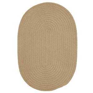 Colonial Mills Boca Raton - Cuban Sand 2 Ft x3 Ft Oval Rug Indoor/Outdoor 100% Polypropylene - 1 of 4