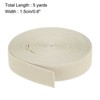 Unique Bargains Flexible Sewing Knit Elastic Bands for Wigs Waistband Pants - 2 of 4