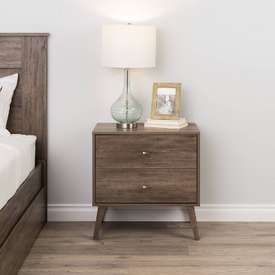 target gray nightstand