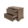 Bristol Traditional Wood Lateral File Light Brown - Martin Furniture: No Assembly, 2 Drawers, 26"H - 4 of 4