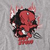Hot Stuff Singe Adult T-Shirt - 2 of 4