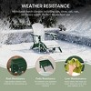 WestinTrends All-Weather Outdoor Patio Poly Adirondack Ottoman Footrest - 3 of 4