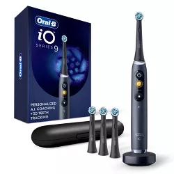 Oral-B iO Series 9 Electric Toothbrush with 4 Brush Heads - Onyx Black