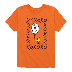 Boys' - Peanuts - Woodstock Xoxo Short Sleeve Graphic T-Shirt - 1 of 4