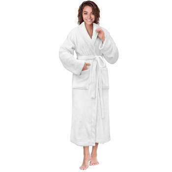 AMDBEL Short Robes for Women, Robes for Women Bathrobe, Fuzzy Robe