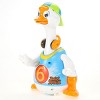 JuzToys Educational Baby Music Toy – Walking, Singing, Dancing Hip Hop Swing Goose Developmental Baby Toy, Musical Toy for Toddlers – Blue - 4 of 4