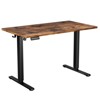Sweetcrispy 63 Inches Electric Standing Desk with Memory Preset and T - Shaped Metal Bracket - Ergonomic Height Adjustable Desk for Home Office - 3 of 4