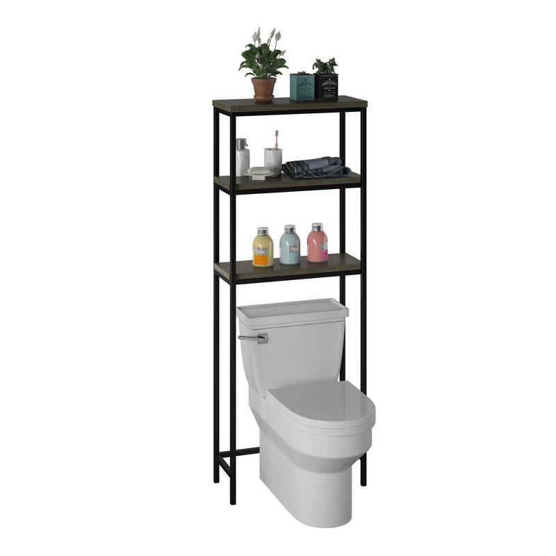 Meyers Over the Toilet Storage Cabinet Brown - Room &#38; Joy, 5 of 13