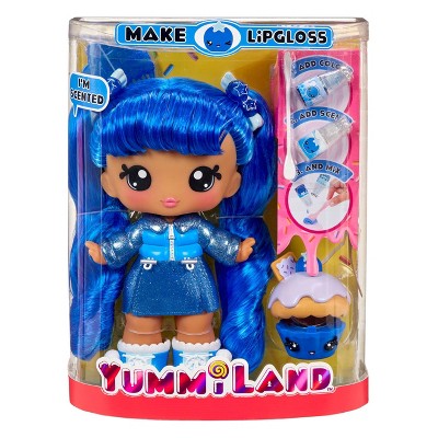 Yummiland Large Doll + Lipgloss Pet - Rory Blueberry