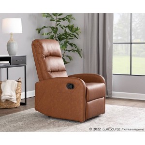 Dormi Contemporary Upholstered Recliner Chair - LumiSource - 1 of 4