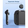 Beboncool 6 in 1 Transparent Case for Nintendo Switch 2 Ultra Thin Design - 3 of 4