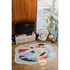Lany Space Maggie Stephenson Unique Shaped Moongrove Community Pastel Rug - 2 of 4