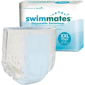 Swimmates Adult Disposable Swim Diaper - 1 of 4