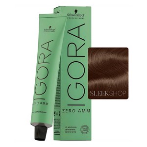 Schwarzkopf Professional Igora Zero AMM Ammonia-Free Permanent Color Creme - Hair Dye Haircolor - 1 of 3