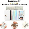 BEAFUP Small Wallet for Women Slim RFID Blocking,Ladies Mini Thin Travel Wallet Compact Bifold Pocket Wallet with ID Window - 4 of 4
