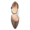 Journee Womens Bettie Almond Toe Mid Heel Pumps - 4 of 4