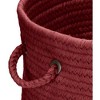 Colonial Mills WL52 18 by 18 by 12-Inch Bristol Storage Basket, Holly Berry - 4 of 4