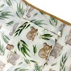 Wrapables Large & Small Foldable Nylon Reusable Shopping Bags (Set of 2), Koalas - 4 of 4