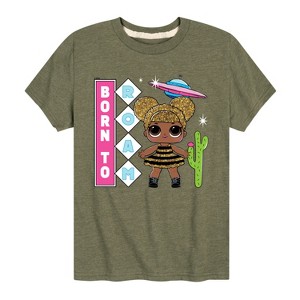 Boys' - LOL Surprise! - Queen Bee Born To Roam Short Sleeve Graphic T-Shirt - 1 of 4