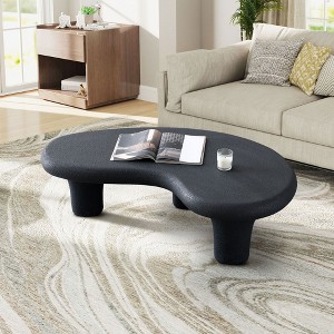 Gulches 47.24'' Fiberglass Cloud Coffee Table for Living Room - 1 of 4