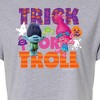 Women's - Trolls - Trick Or Troll Branch and Poppy Cropped Graphic T-Shirt - image 2 of 4