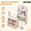 JOYMOR Toddler Wooden Pretend Play Doctor Kit with Medical Accessories Hospital - 2 of 4