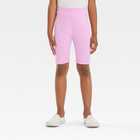 Girls' Bike Shorts - Cat & Jack™ Lavender Xs : Target