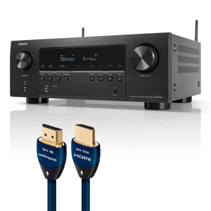 Denon AVR-S970H 7.2 Channel 8K Receiver with AudioQuest SKY 3m HDMI Cable - 1 of 4
