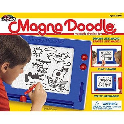 magnetic drawing board target