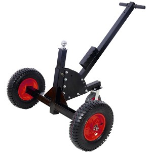 NAYSAYE Trailer Dolly 1500lbs Capacity 2 in 1 Heavy Duty Mover with Adjustable Hitch for RV and Boat, Black, 41.7"*38"*66" - 1 of 4
