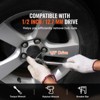 VEVOR Spindle Nut Socket Tool Kit, 1/2 inch Drive 6 Piece Axle Hub Nut Socket Set,for Toyota,Ford,4WD Vehicles and GM Vehicles,with Storage Case Black - 3 of 4