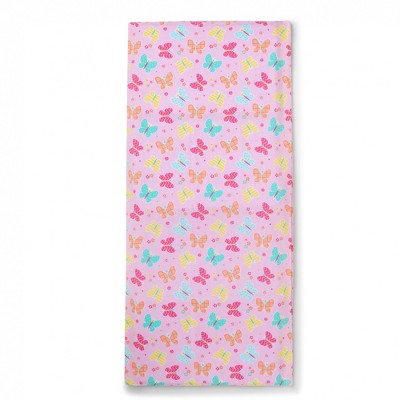 Wildkin Butterfly Garden Pink Vinyl Mat Cover