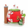 Department 56 Villages 5.0 Inch Peppermint Tea Shop North Pole Building Glistening Snow Village Buildings - 3 of 3