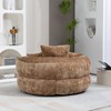 CAVINAS Bean Bag Chair Lazy Sofa Comfort Lounger with High Back Floor Chair with 3 Pillows for Adults and Kids - 3 of 4