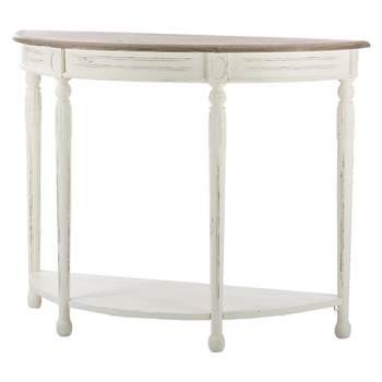 Vologne Traditional Wood French Console Table White - Baxton Studio